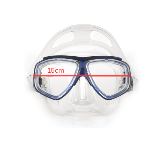 Tabata TUSA Diving Mask - Blue